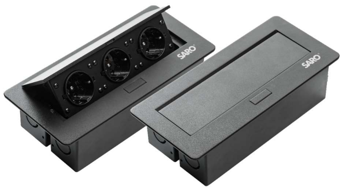 پریز توکار SARO مدل Plug-L3