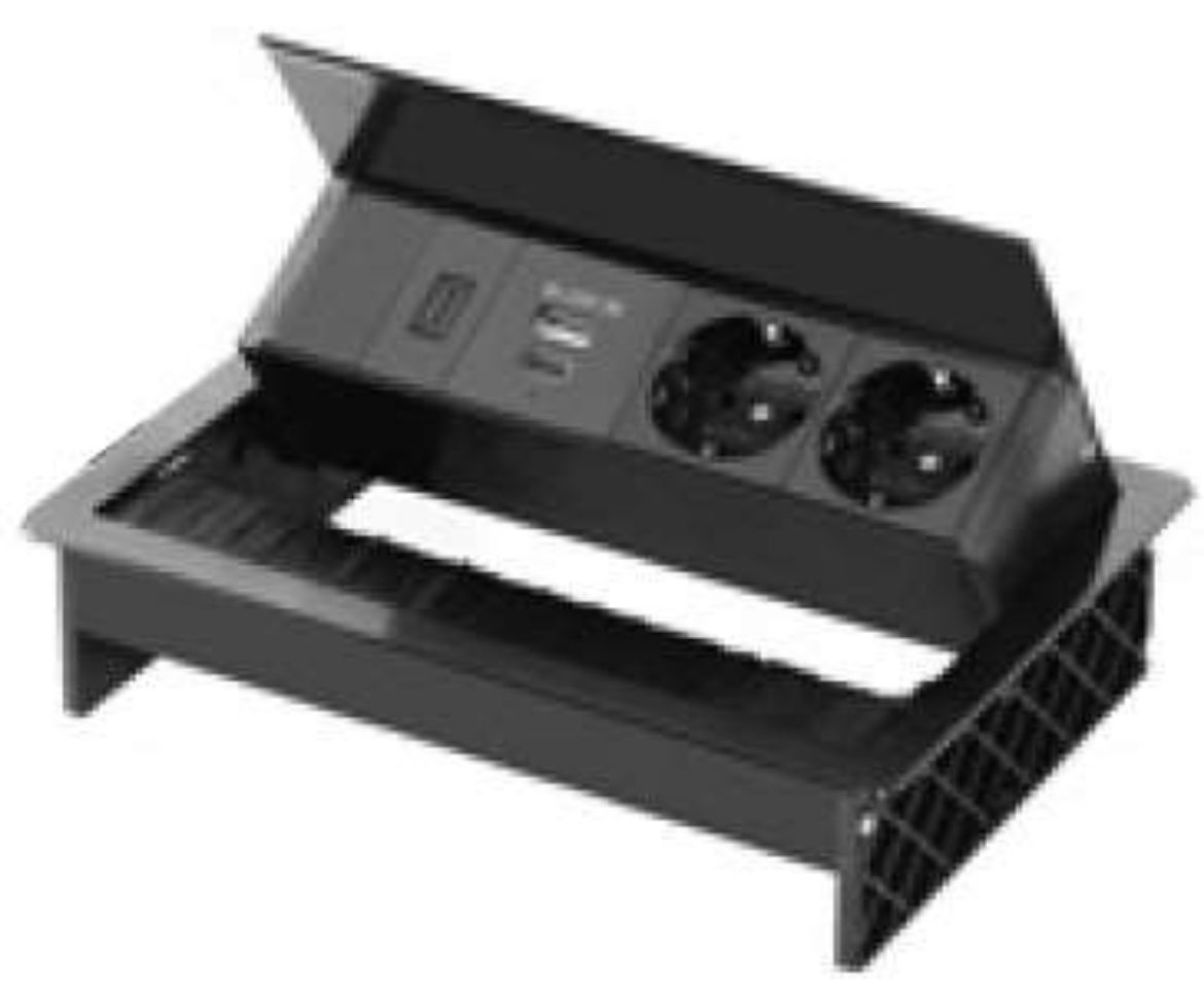 پریز توکار SARO مدل OPlug-L2-U-HDMI